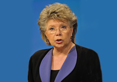 Press conference by Viviane Reding at the EC