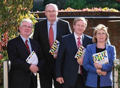 16-10-2012 REPRO FREE
PICTURED AT THE LAUNCH OF A LOCAL GOVERNMENT REFORM PACKAGE IN ST PATRICKS HALL, DUBLIN CASTLE WAS TANAISTE EAMON GILMORE, MINISTER PHIL HOGAN, AN TAOISEACH ENDA KENNY AND MINISTER OF STATE JAN O SULLIVAN. PIC MAXWELLS, NO FEE
For more info please contact:
Sean Dunne,
Press Office.
018882393
0872464366