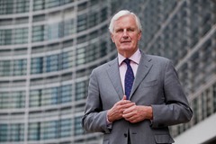 Michel Barnier at the EC
