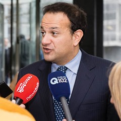 Leo Varadkar, TD - with media