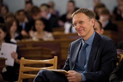 Greece Athens 8/4/2011-EU Commissioner Mr Janez Potocnik during the General Assembly of the European Youth Parliament in Athens .Photo by Milos Bicanski