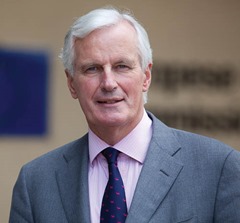 Michel Barnier at the EC