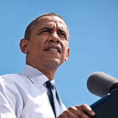 Barack Obama in Mansfield OH, 080112