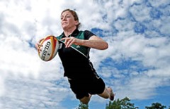 2014 Women's Rugby World Cup, Ireland Women's Rugby Press Conference, FFR HQ, Marcoussis, Paris, France 12/8/2014
Grace Davitt 
Mandatory Credit ©INPHO/Dan Sheridan