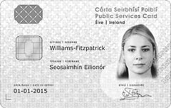 Public Services Card Specimen