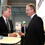 EC Commissioner Guenther Oettinger visits Hannover Messe trade fair