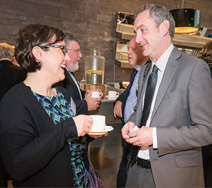 Breda O’Sullivan, IDA Ireland with Ed Hearne, Fingal County Council. 