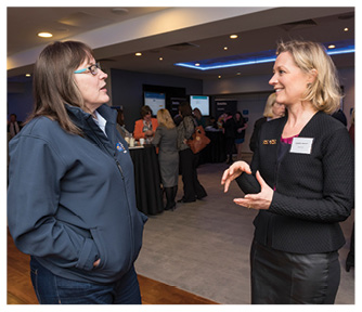 Nancy Costelloe, Ordnance Survey Ireland and Darina Heavey, An Post.