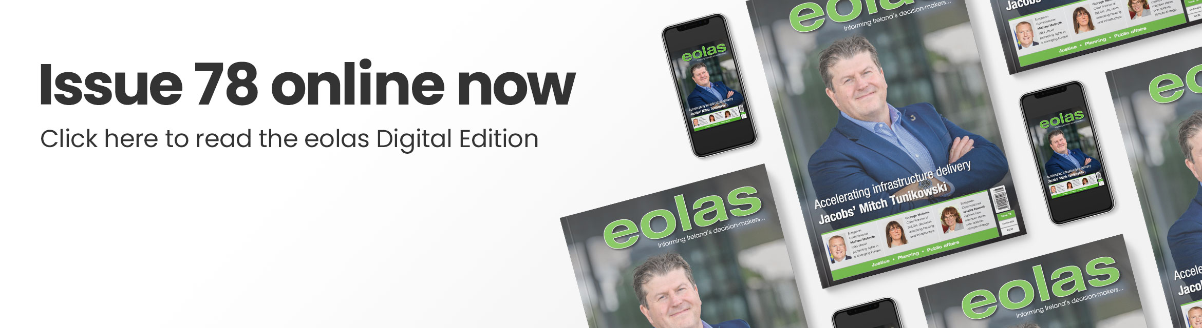 Issue 78 online now • Read the eolas Digital Edition
