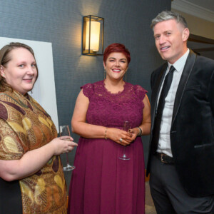 Savannah Altvater, Eurelectric; Gail Kinkead, Energy Ireland; and Barry Quinlan, DECC.