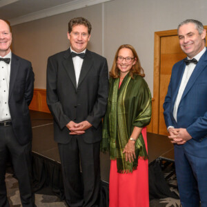 Jarlath Trench, Vermilion Energy Ireland; Minister Eamon Ryan TD; Canadian Ambassador, Nancy Smyth; and Bart Doyle, Mainstream Renewable Power.