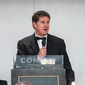 Minister Eamon Ryan TD giving the keynote speech.