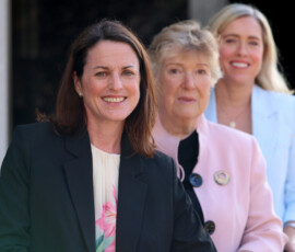 Rachel Shelly, IDA Ireland; Orlaigh Quinn, IIEA; and Brita O’Reilly, Johnson & Johnson.